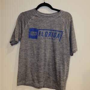 Fanatics Gray and Blue Florida Short Sleeve Tee